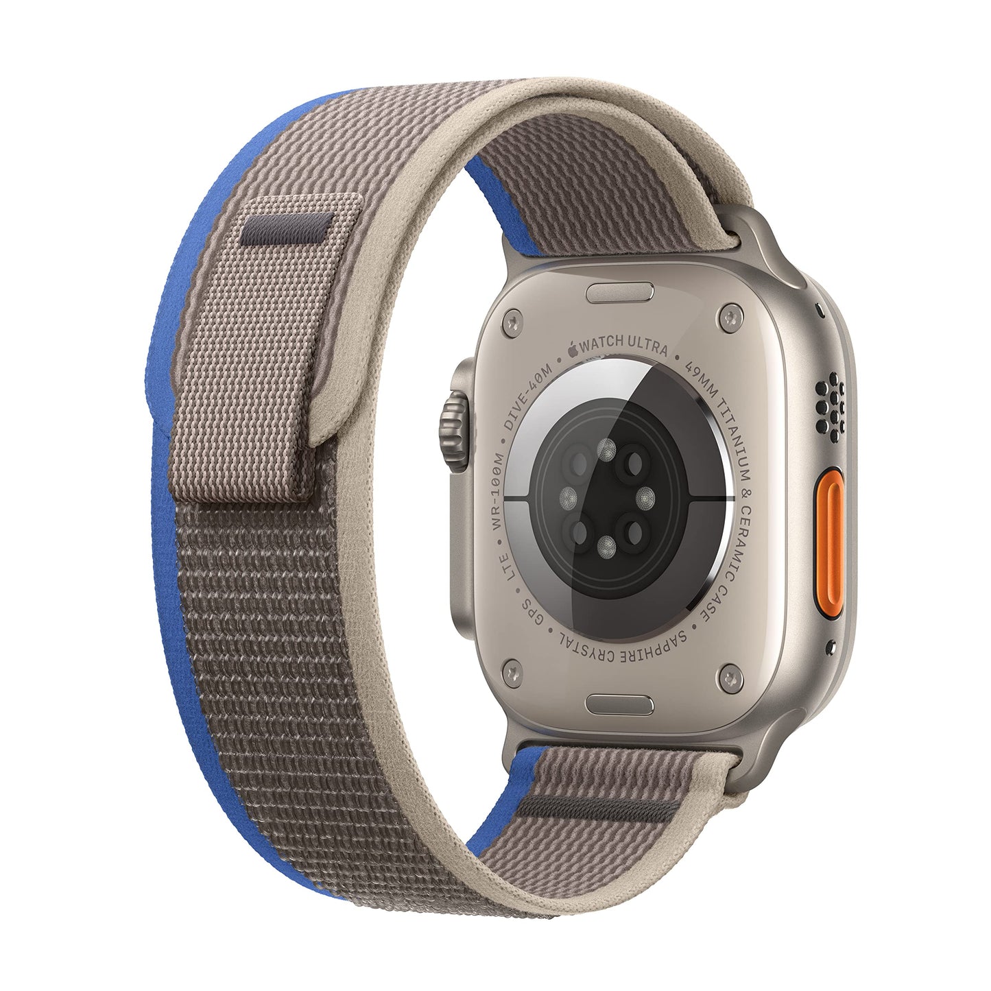 Apple Watch Ultra Titanium/Blue Gray Trail Loop M/L MQFV3 EU