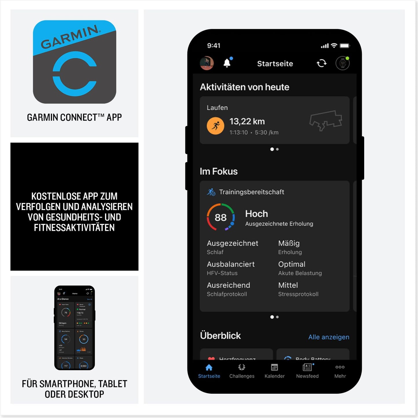 Garmin Venu X1 51mm - Fitness-Smartwatch, 2" AMOLED-Display, bis zu 8 Tage Akkulaufzeit, 100+-Sport-Apps, 24/7 Health- und Wellnessfunktionen