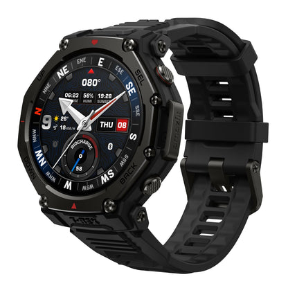 Amazfit T-Rex 3 Pro Outdoor Smartwatch 48mm Saphir-AMOLED-Display, Titan-Lünette, Dualband-GPS, Offline-Karten, 25 Tage Akku, Integ