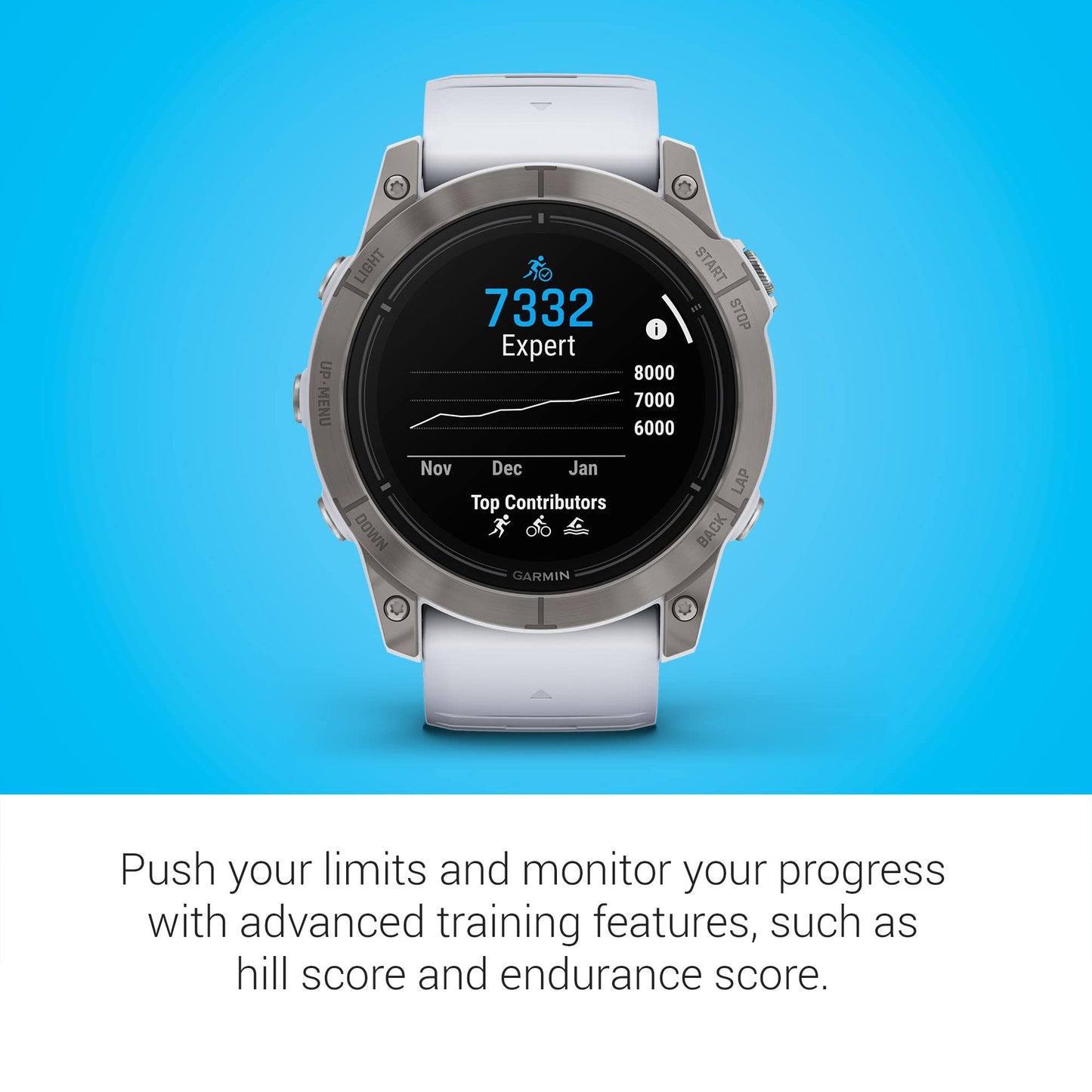 Garmin epix Pro (Gen 2) Sapphire Edition, 51 mm, Hochleistungs-Smartwatch, fortschrittliche Trainingstechnologie