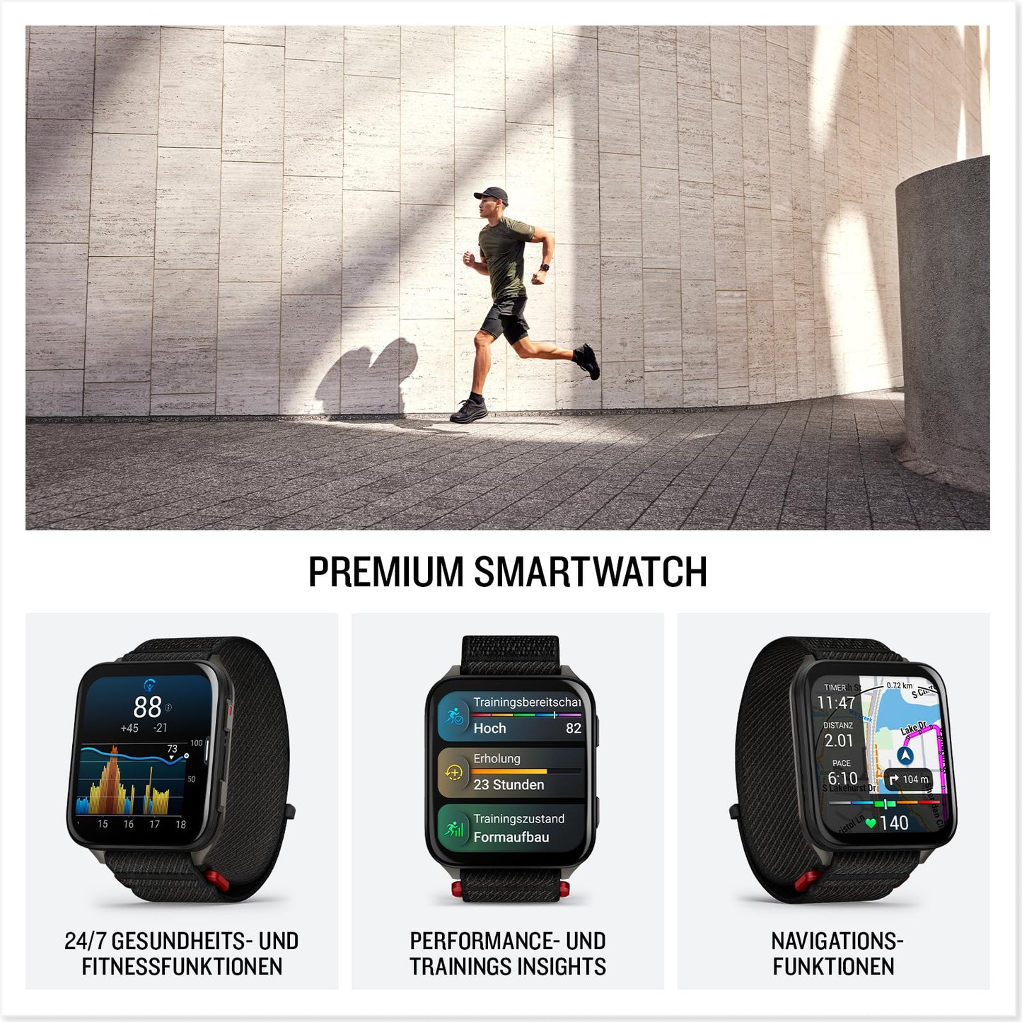 Garmin Venu X1 51mm - Fitness-Smartwatch, 2" AMOLED-Display, bis zu 8 Tage Akkulaufzeit, 100+-Sport-Apps, 24/7 Health- und Wellnessfunktionen