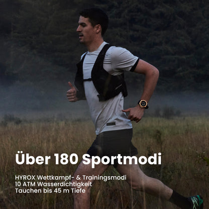 Amazfit T-Rex 3 Pro Outdoor Smartwatch 48mm Saphir-AMOLED-Display, Titan-Lünette, Dualband-GPS, Offline-Karten, 25 Tage Akku, Integ